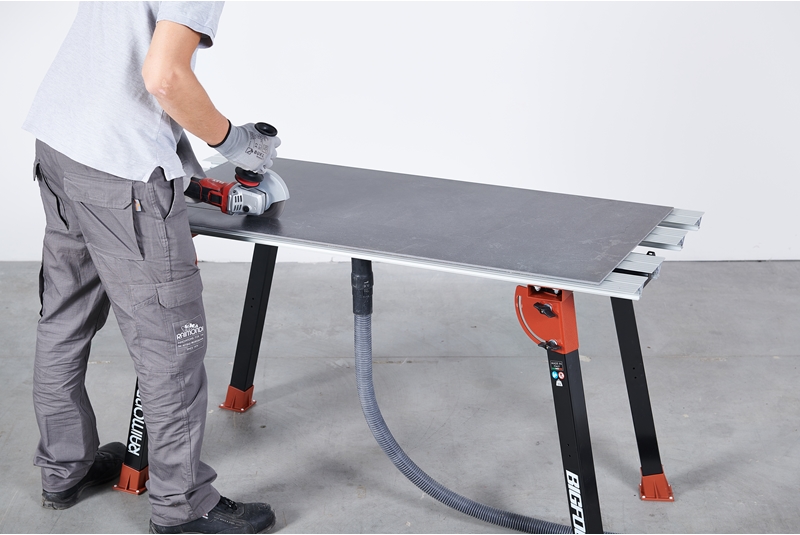 Sigma, Battipav, Montolit, Absaugung, Tisch, Arbei Pic2