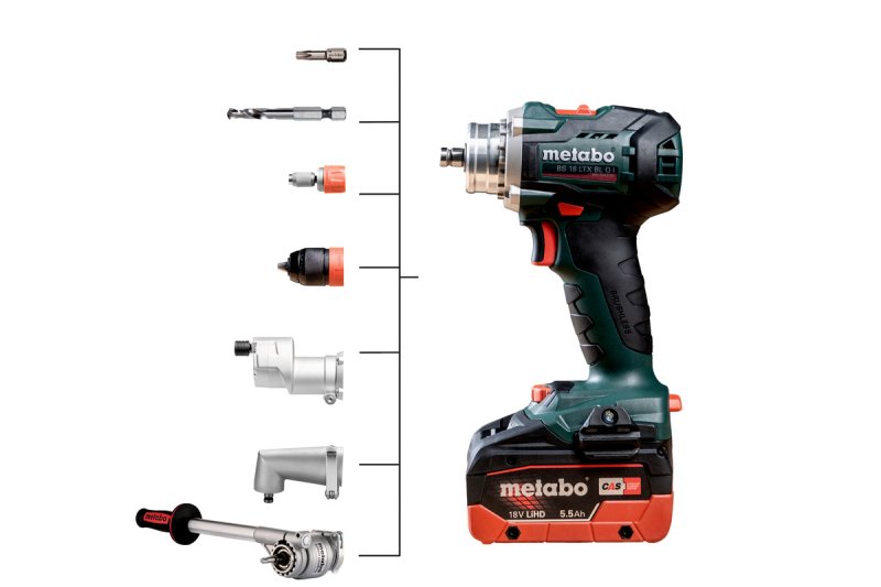 Metabo, Bohrschrauber, BS 18, LTX BL, Akku, Schrau Pic6