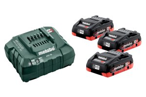 Metabo, Basic Set, 18V, 4.0 Ah, Akku, Ladegerät,