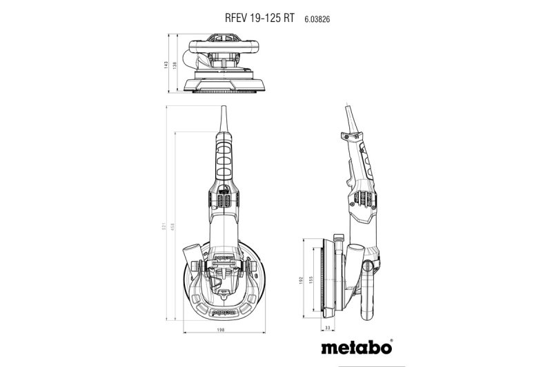 Metabo, RFEV 19-125 RT, Renovierungsfräse, Stockma Pic4