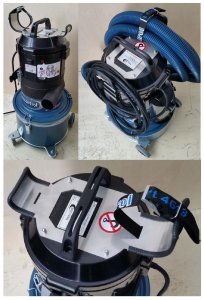 Abfallschaufel, Reinigen