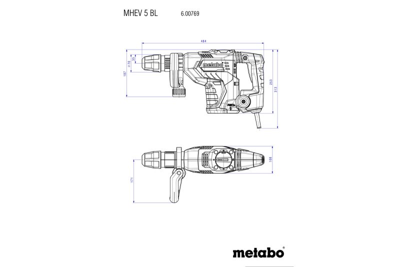 Metabo, Akku Hammer, Bohrhammer, Bohrschrauber, Bo Pic3